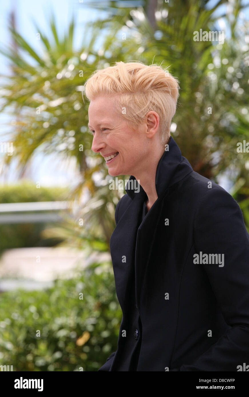 L'attrice Tilda Swinton a solo gli amanti rimasto vivo Photocall Cannes Film Festival il Sabato 26 Maggio 2013 Foto Stock