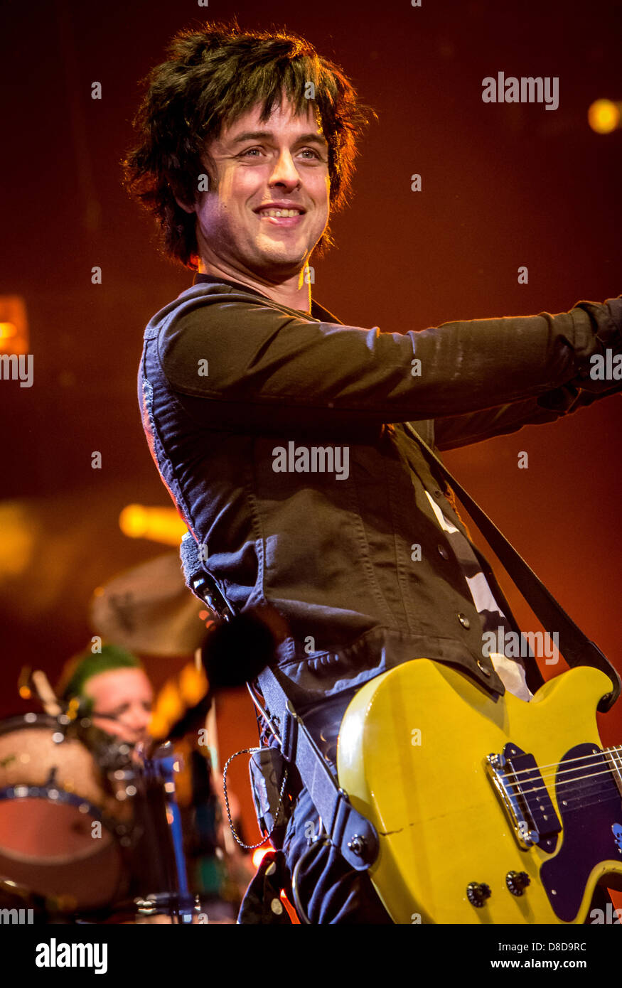 Rho Milano Italia. Il 24 maggio 2013. Il punk rock band americana Green Day esegue a Arena Fiera durante il '99 rivoluzione Tour 2013". Credito: Rodolfo Sassano/Alamy Live News Foto Stock