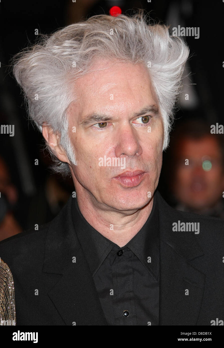 JIM JARMUSCH SOLO GLI AMANTI usciti vivi. PREMIERE. FESTIVAL DI CANNES 2013 PALAIS DES FESTIVAL CANNES Francia 25 Maggio 2013 Foto Stock