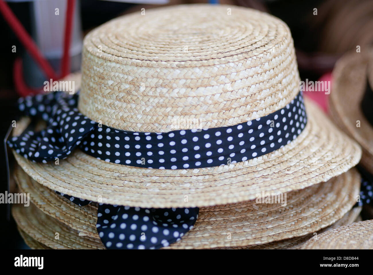 Cappello Boater Con Nastro Immagini e Fotos Stock - Alamy