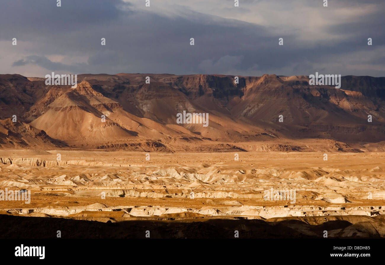 Deserto della Giudea da Israele Foto Stock