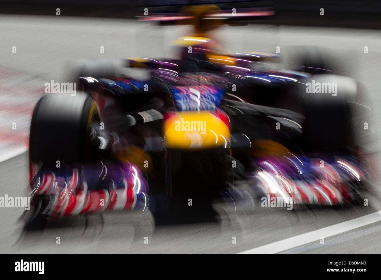 Motorsports: FIA Formula One World Championship 2013, il Grand Prix di Monaco, #2 Mark Webber (AUS, Infiniti Red Bull Racing), Foto Stock