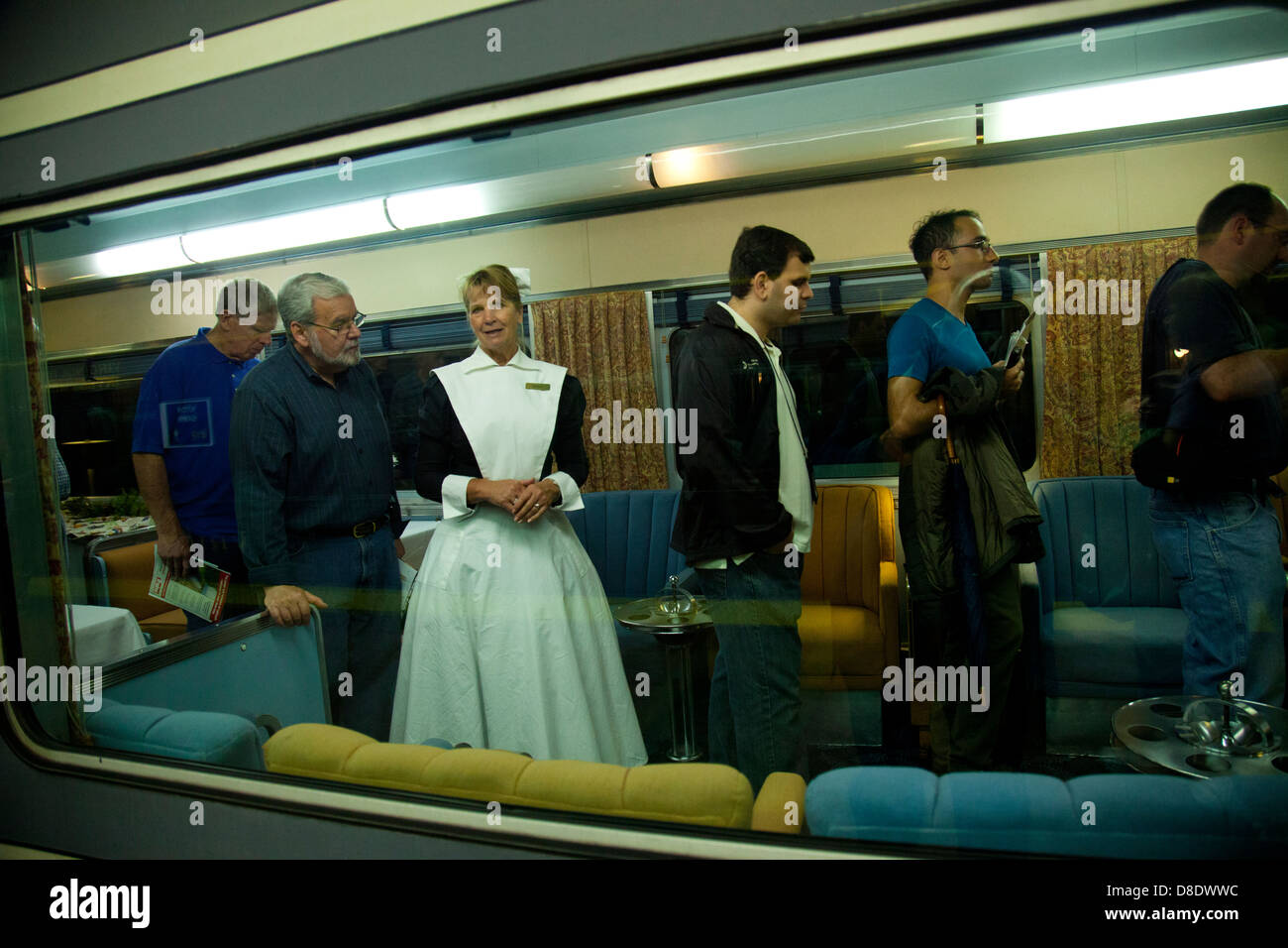 La Grand Central Station Parade di treni evento Foto Stock