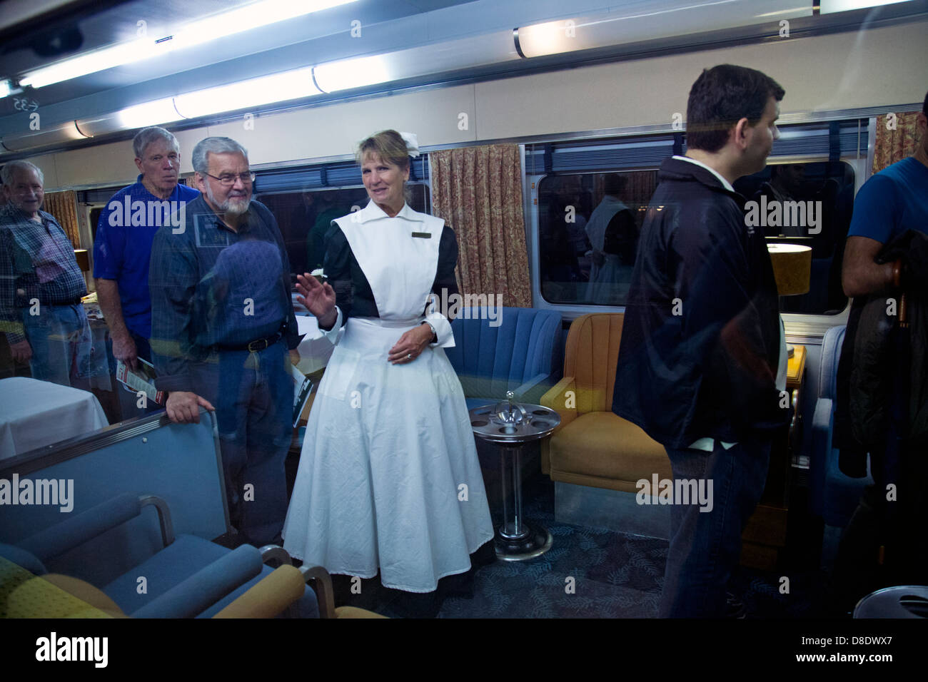 La Grand Central Station Parade di treni evento Foto Stock