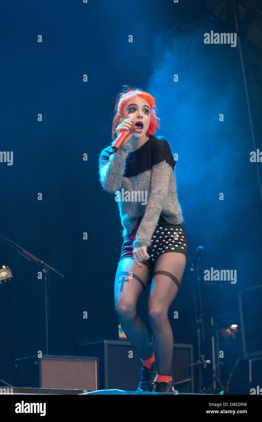 Paramore cantante Hayley Williams Foto stock - Alamy