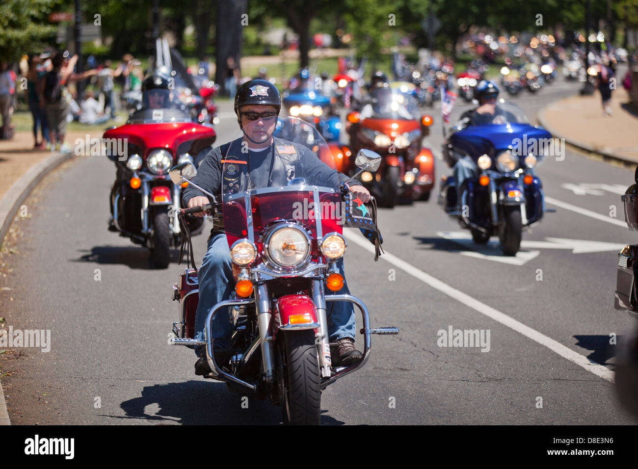 Rolling Thunder Ride - Washington, DC USA Foto Stock
