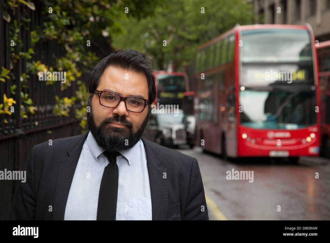 Shiraz Maher. Senior Fellow presso il King's College di Londra. Riformato estremista musulmano, ora aiutare nello studio di radicalizzazione. Foto Stock