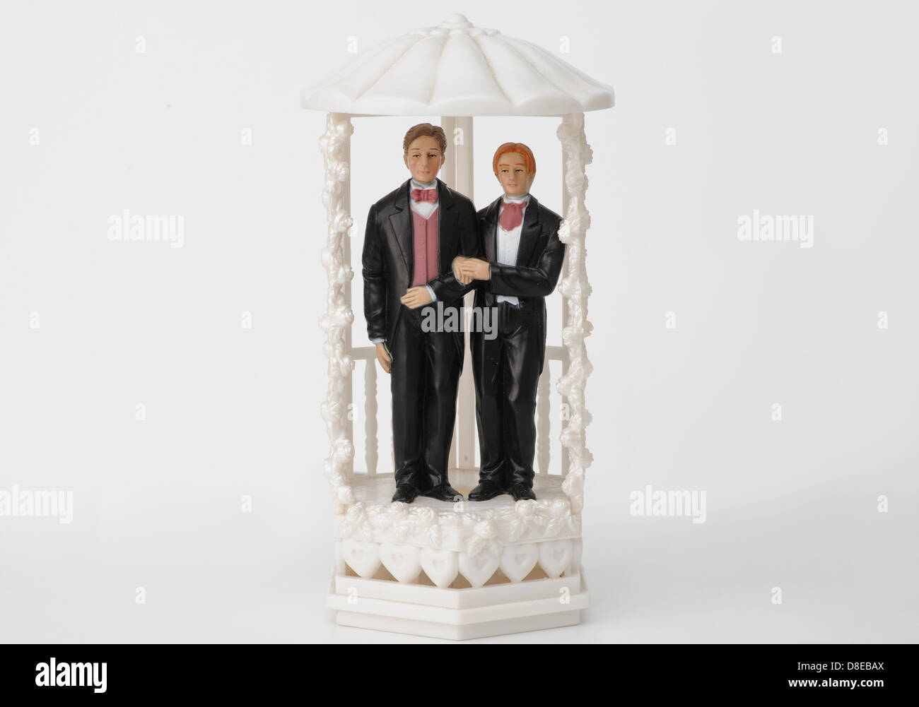 Nozze maschio giovane topper Foto Stock