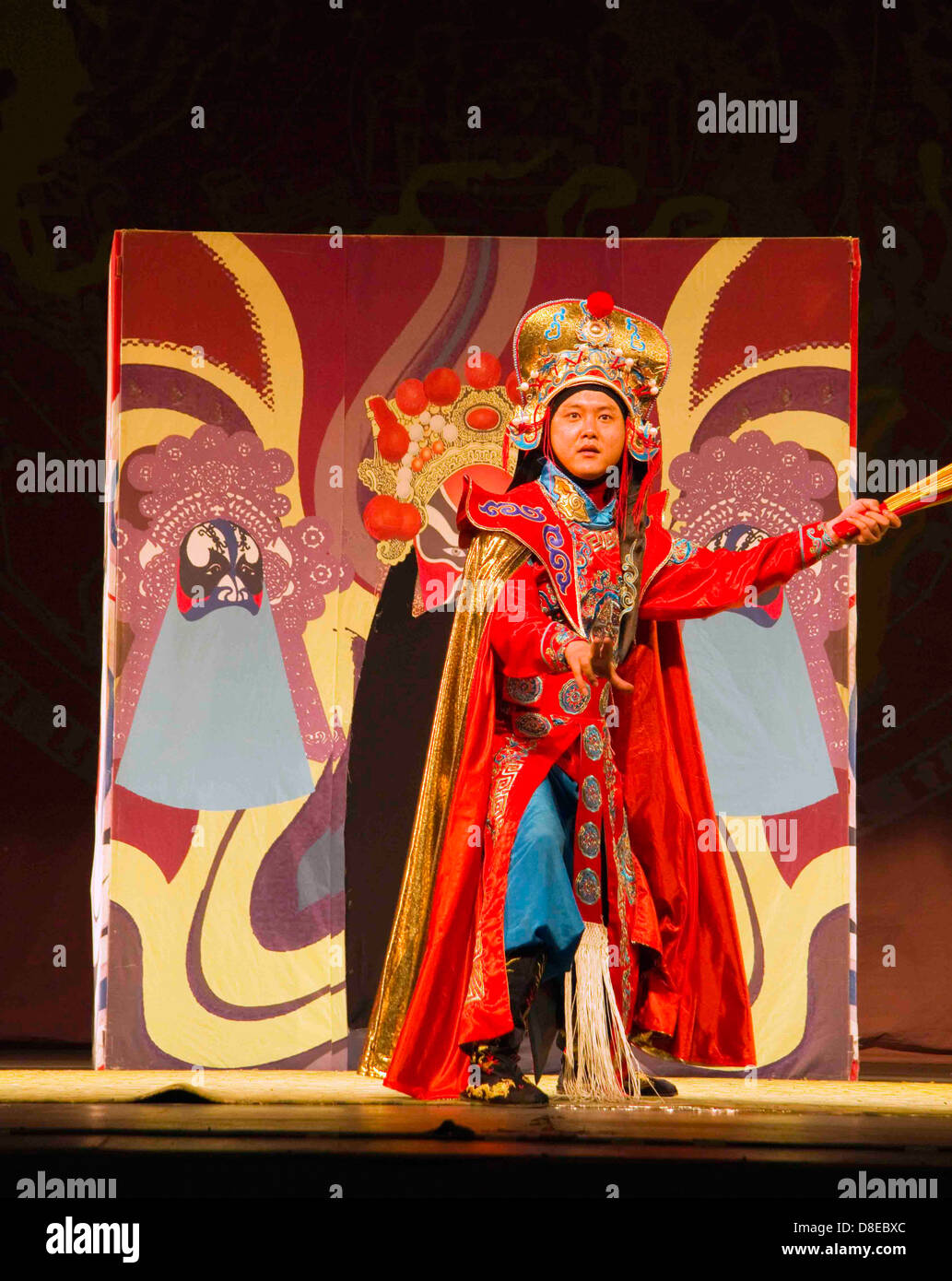 Faccia la modifica visualizza, Chengdu nella provincia di Sichuan, in Cina Foto Stock