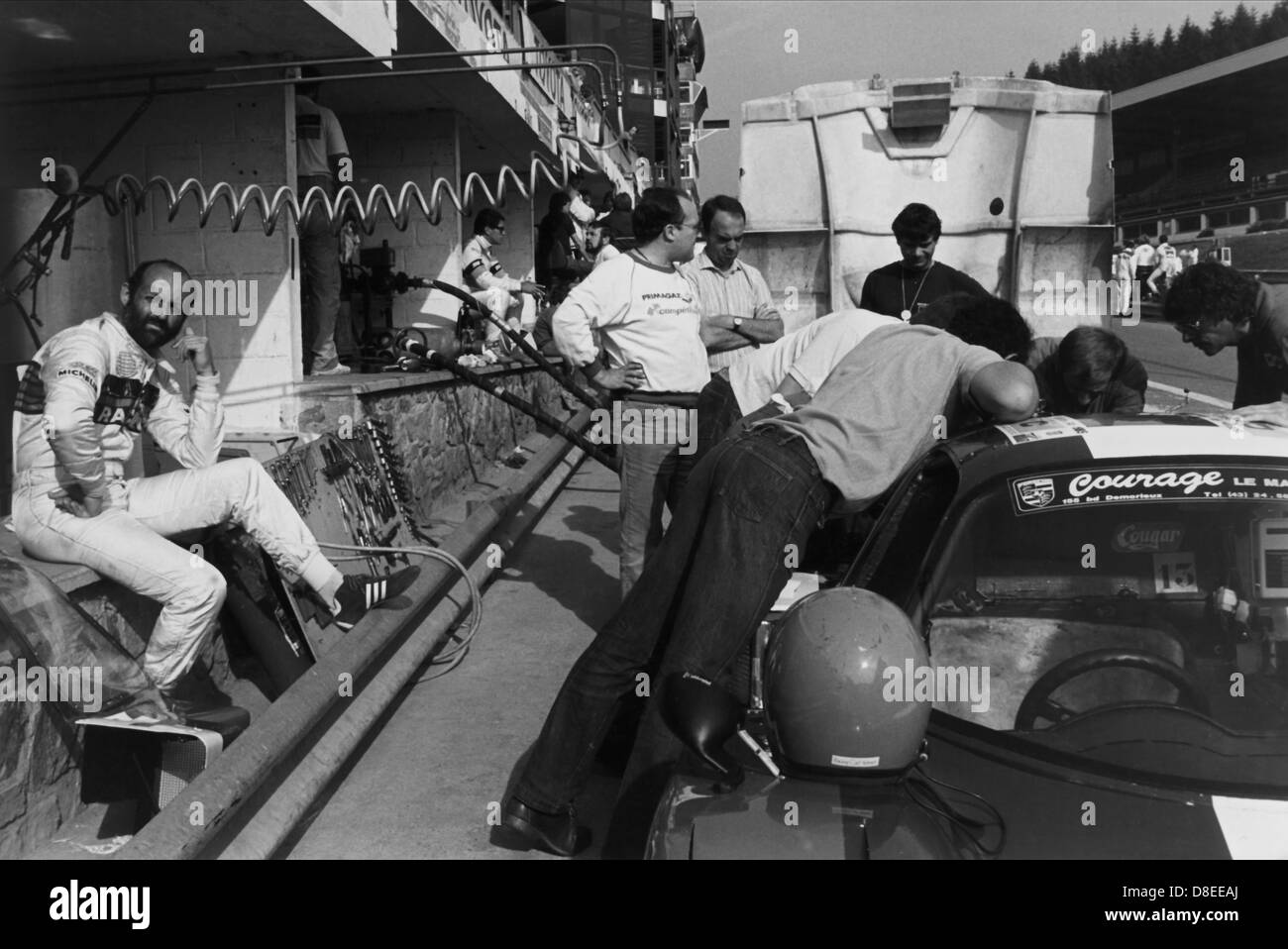 1000 Km di Spa, Belgio, Henri Pescarolo , Coraggio Foto Stock