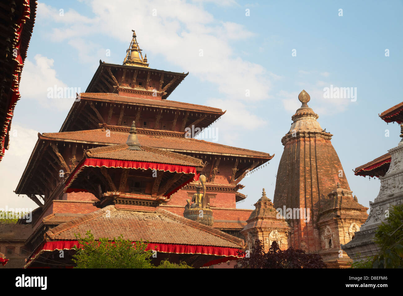 Durbar Square, Patan (Patrimonio Mondiale dell'UNESCO), Kathmandu, Nepal Foto Stock