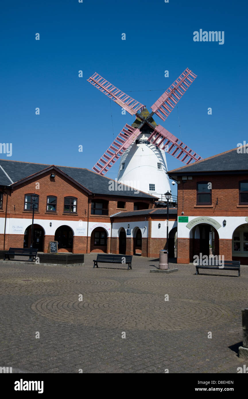 Marsh Mill villaggio artigianale, Thornton, Lancashire, Foto Stock