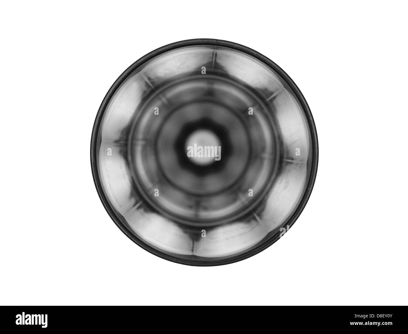 Un frullato tumbler isolata contro uno sfondo bianco Foto Stock