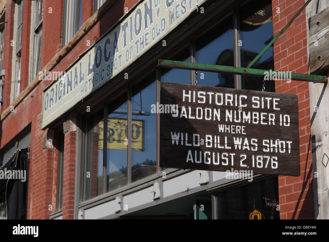 Città di Deadwood Foto Stock