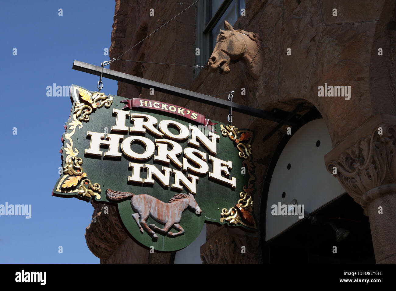 Città di Deadwood Foto Stock