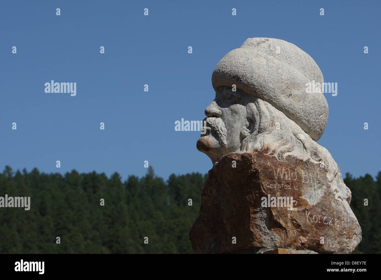 Wild Bill Hickok Foto Stock