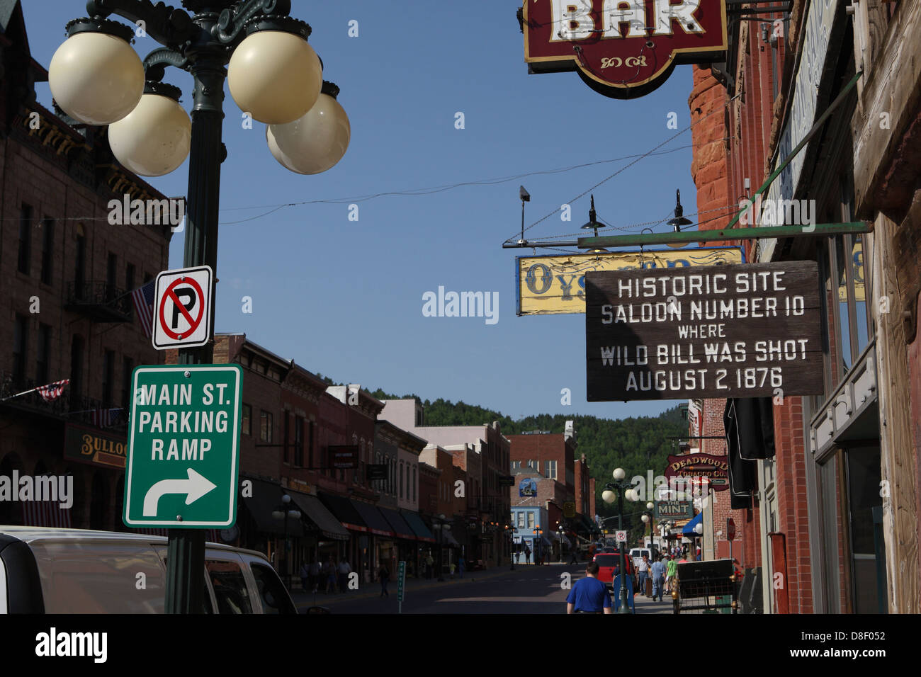 Città di Deadwood Foto Stock