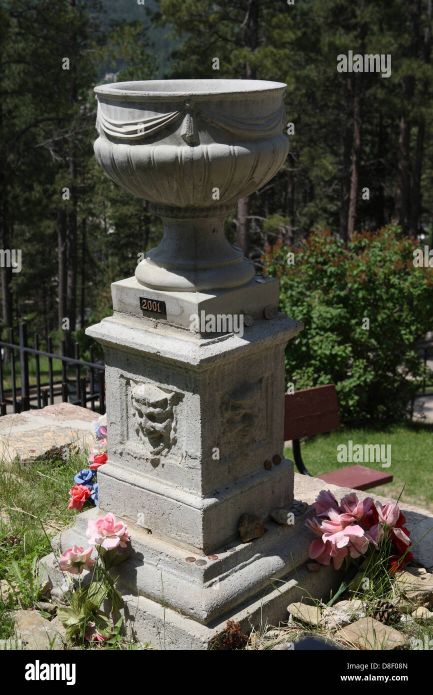 Calamity Jane grave Foto Stock