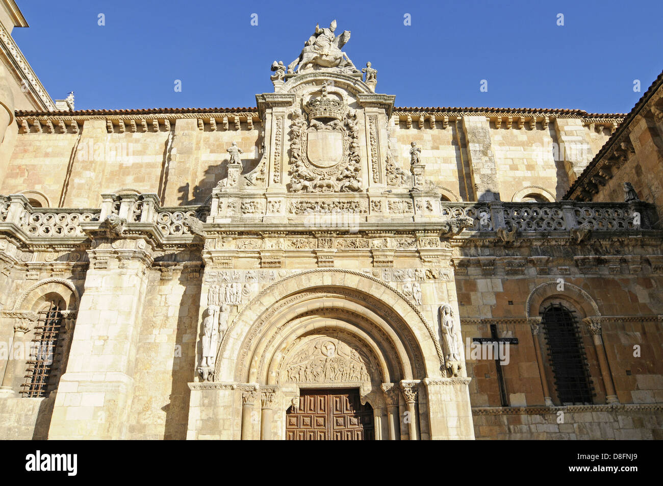 Real Colegiata de San Isidoro Foto Stock