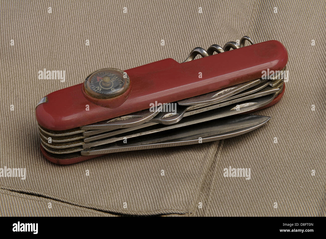 Replica cinese coltellino svizzero Foto Stock