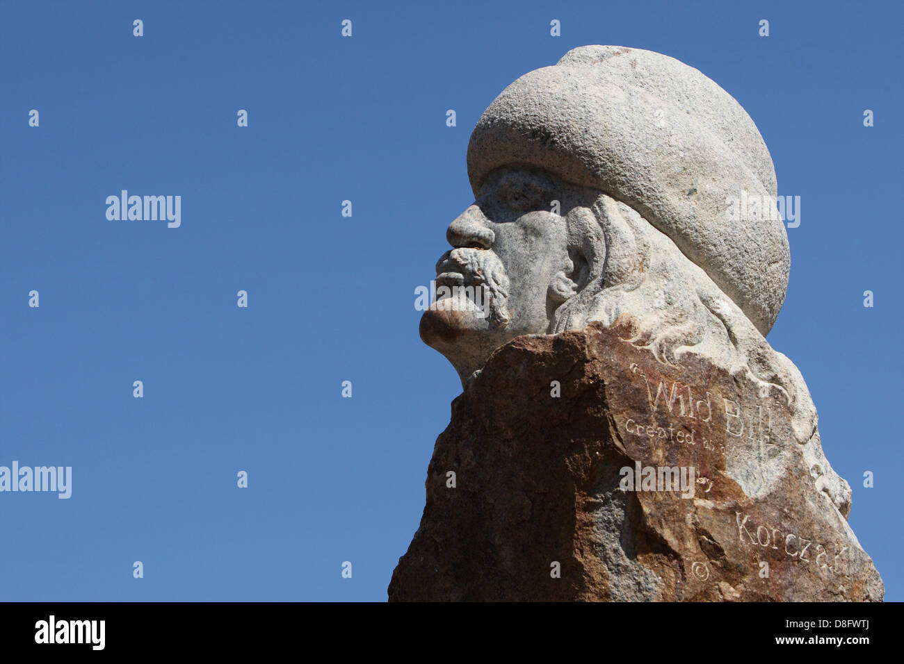 Wild Bill Hickok Foto Stock