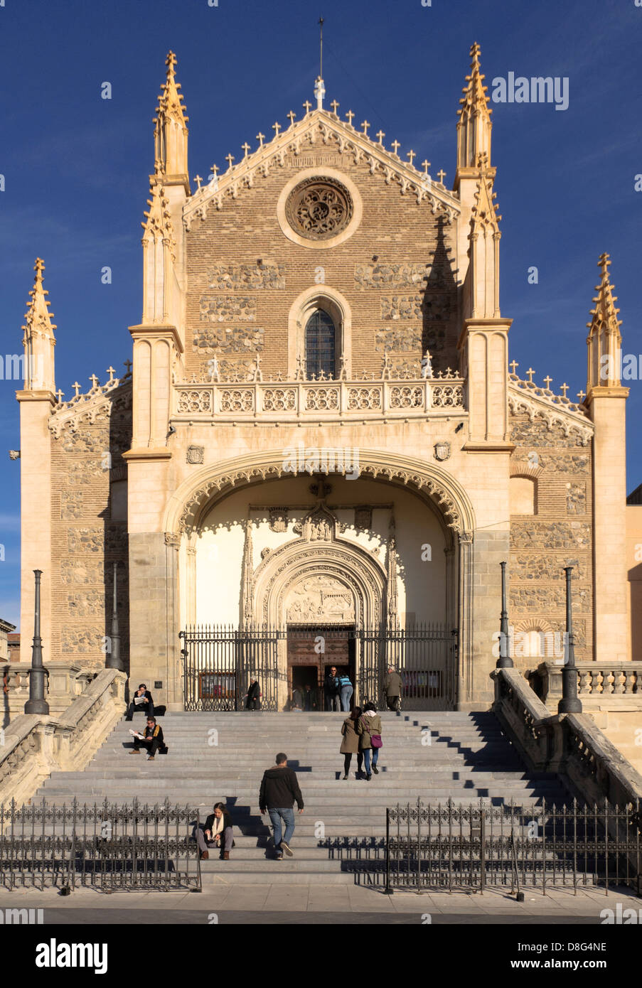 Chiesa di San JerÃ³nimo el Real Madrid, Spagna Foto Stock