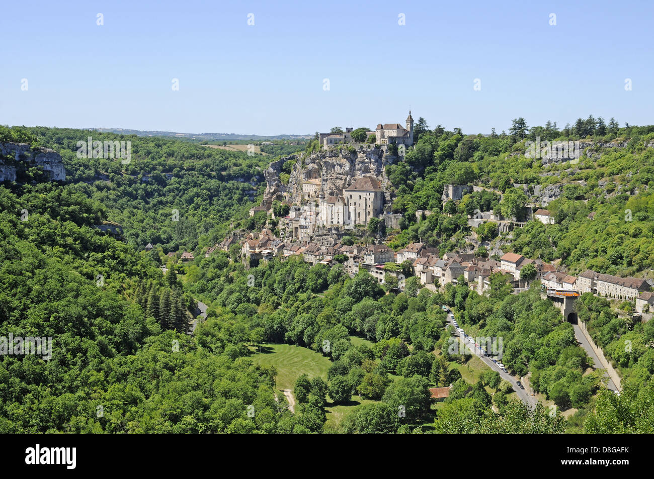 Basilica di Saint-Sauveur Foto Stock