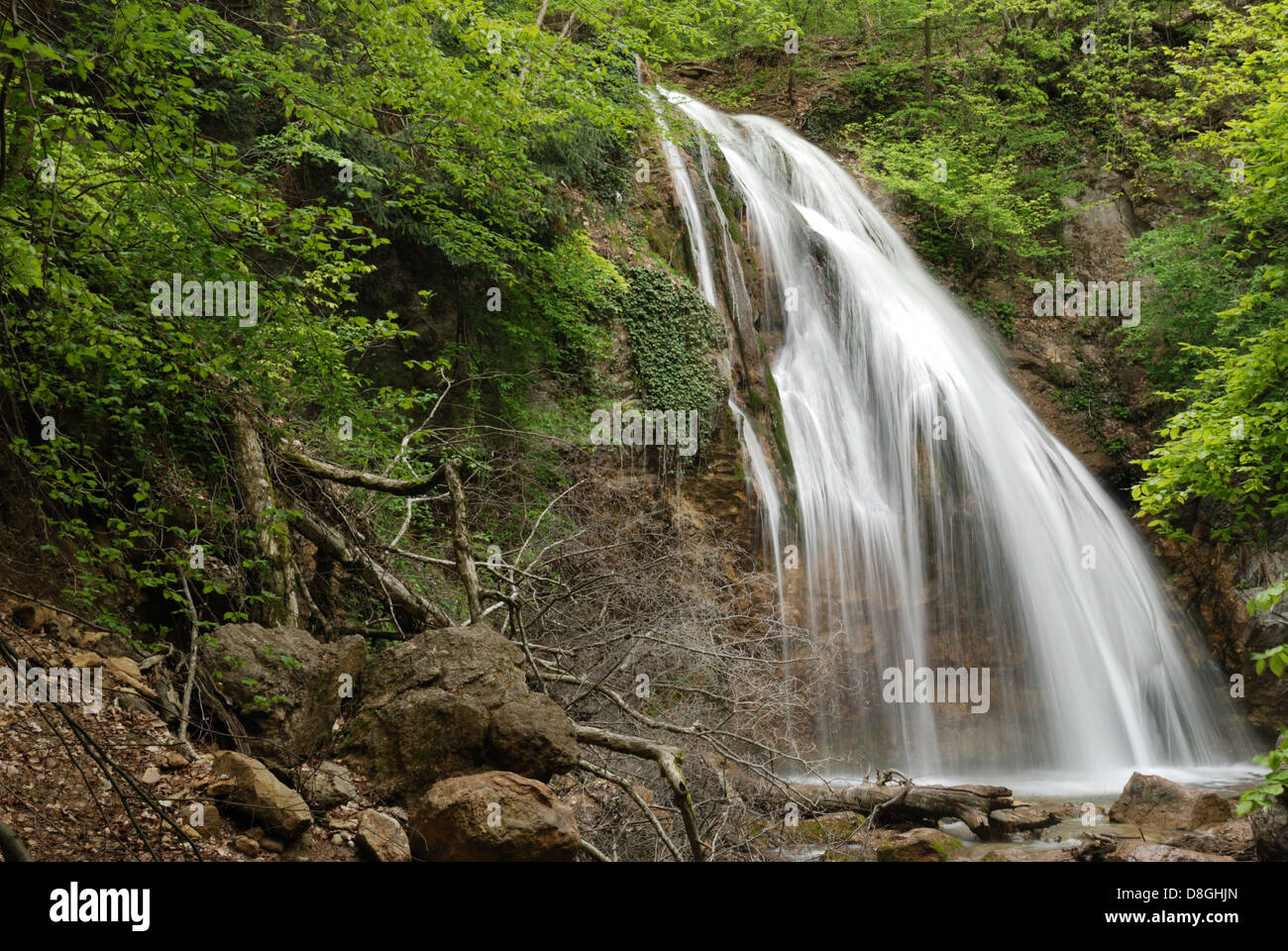 La cascata Foto Stock