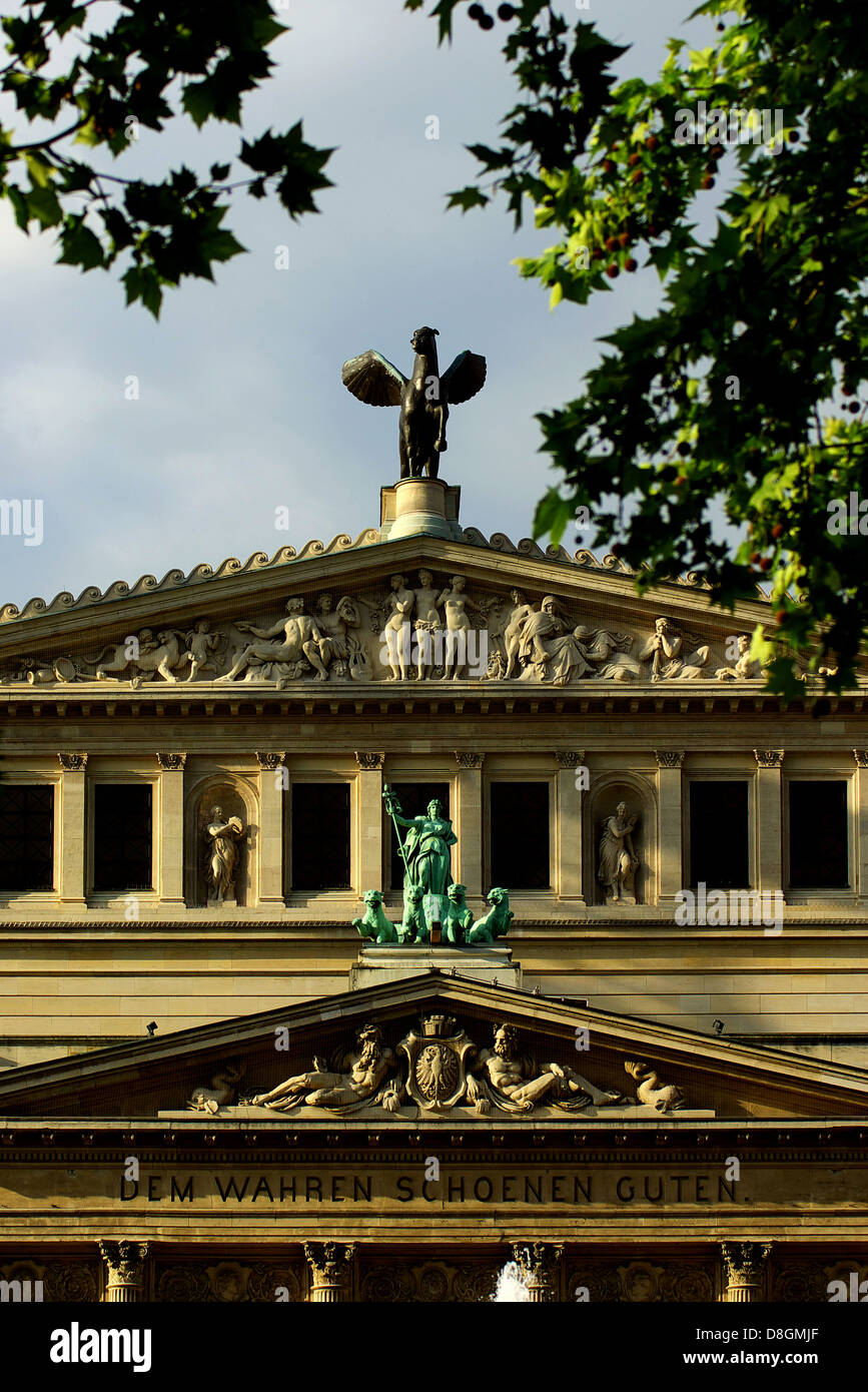 Alte Oper Foto Stock