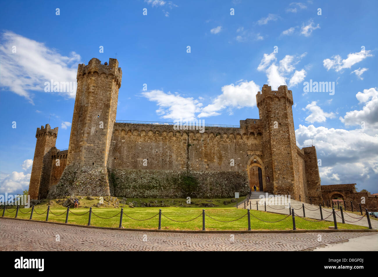 Fortezza di Montalcino, Toscana, Italia Foto Stock
