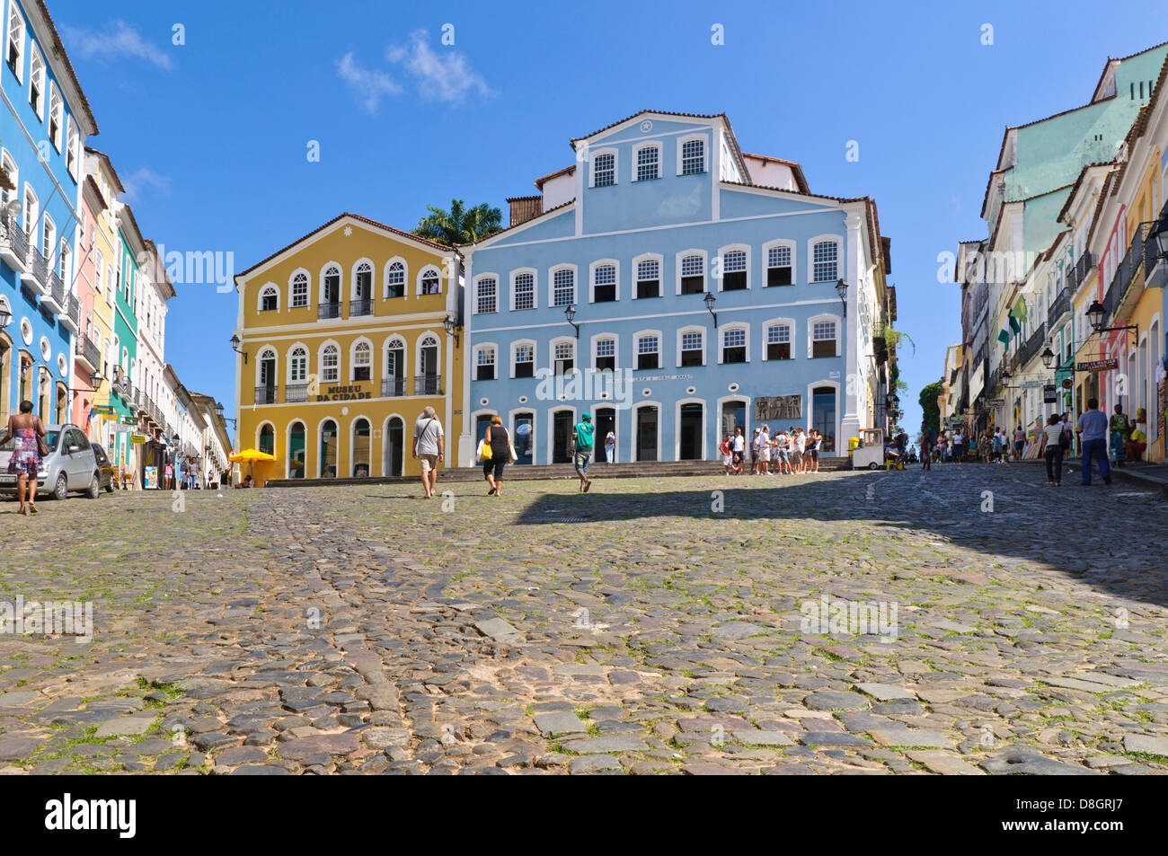 Museo di Jorge Amado, Largo do Pelourinho, Salvador da Bahia, Brasile Foto Stock