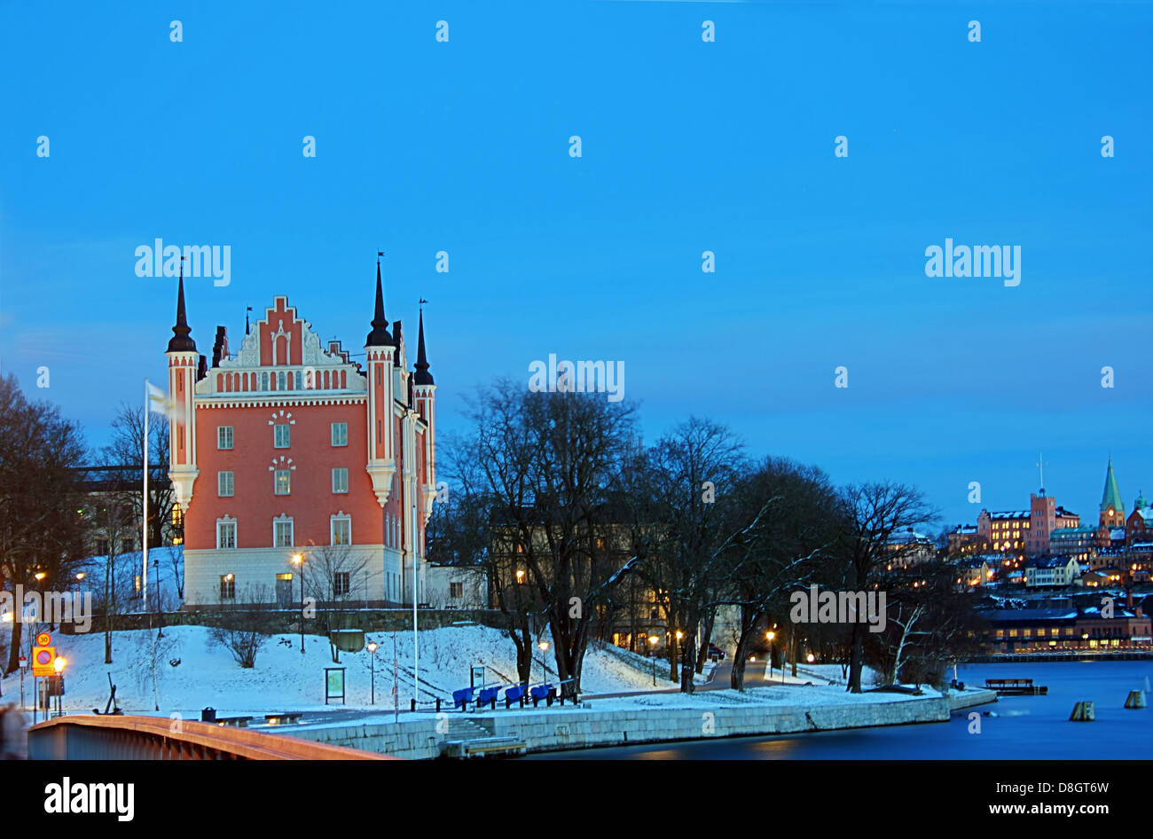 Admirality a Stoccolma nella stagione invernale Foto Stock
