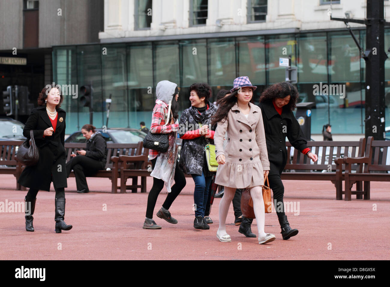 I turisti, Glasgow, Scotland, Regno Unito. Persone. Foto Stock