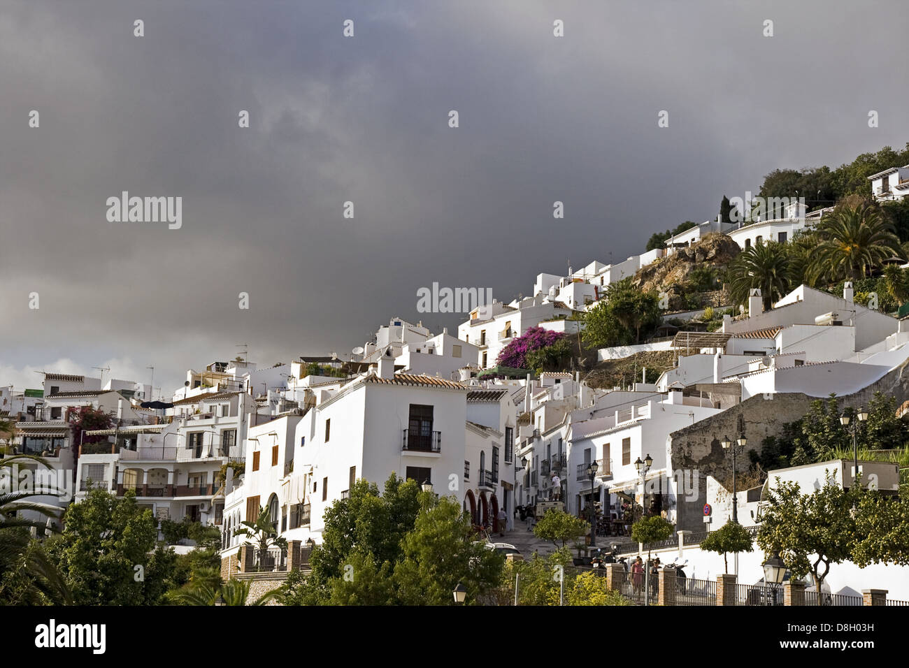 Frigiliana, Andalusia, Spagna Foto Stock