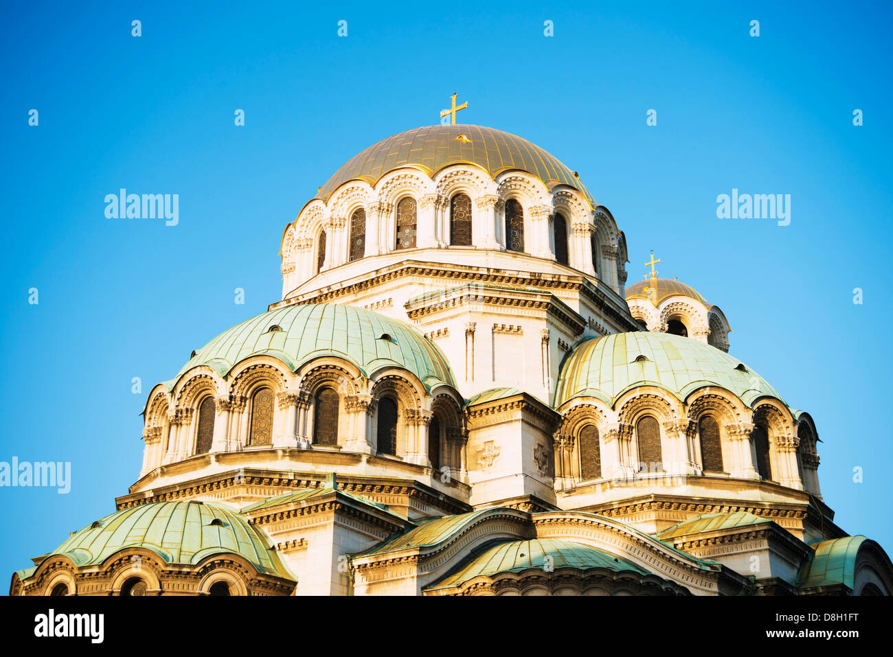 Europa, Bulgaria, Sofia, Aleksander Nevski Memorial Church Foto Stock