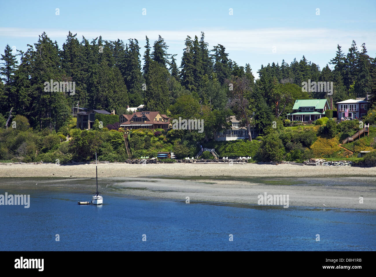 Bainbridge Island, nello Stato di Washington Foto Stock