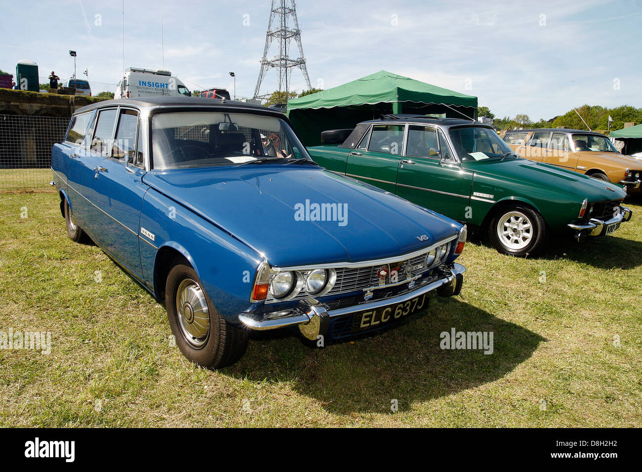 Rover P6 auto sul display in Motorsport presso il Palazzo 2013 Foto Stock