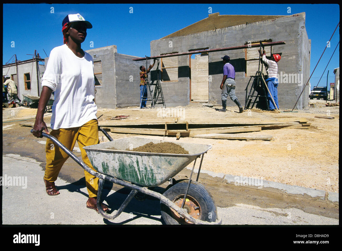 Joe Slovo Park,un basso reddito housing development project,Milnerton,Cape  Town,1997-2000 Foto stock - Alamy
