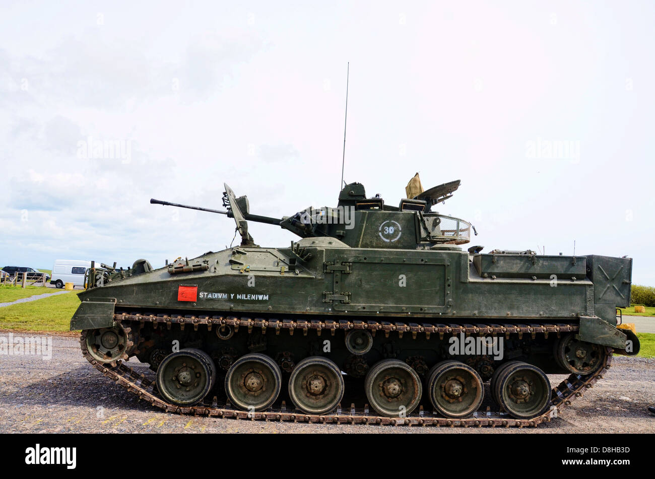 Warrior MICV (fanteria meccanizzata combattere veicolo). Esercito britannico APC MIC 80 Foto Stock