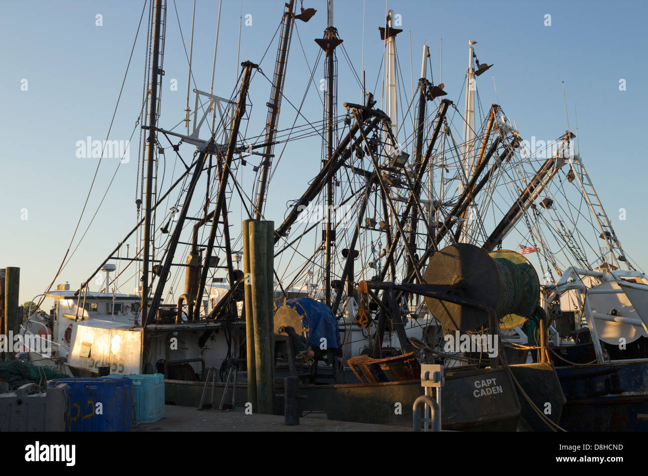 Barche da pesca al punto piacevole New Jersey Foto Stock