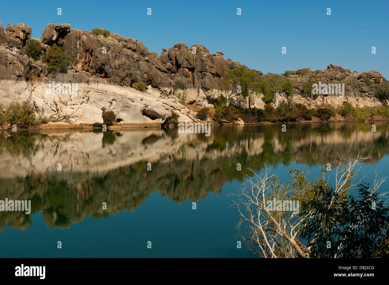 Geikie Gorge, il Kimberley, Australia occidentale, Australia Foto Stock