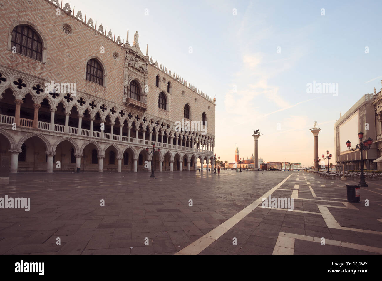 Palazzo Ducale di Venezia, Italia Foto Stock