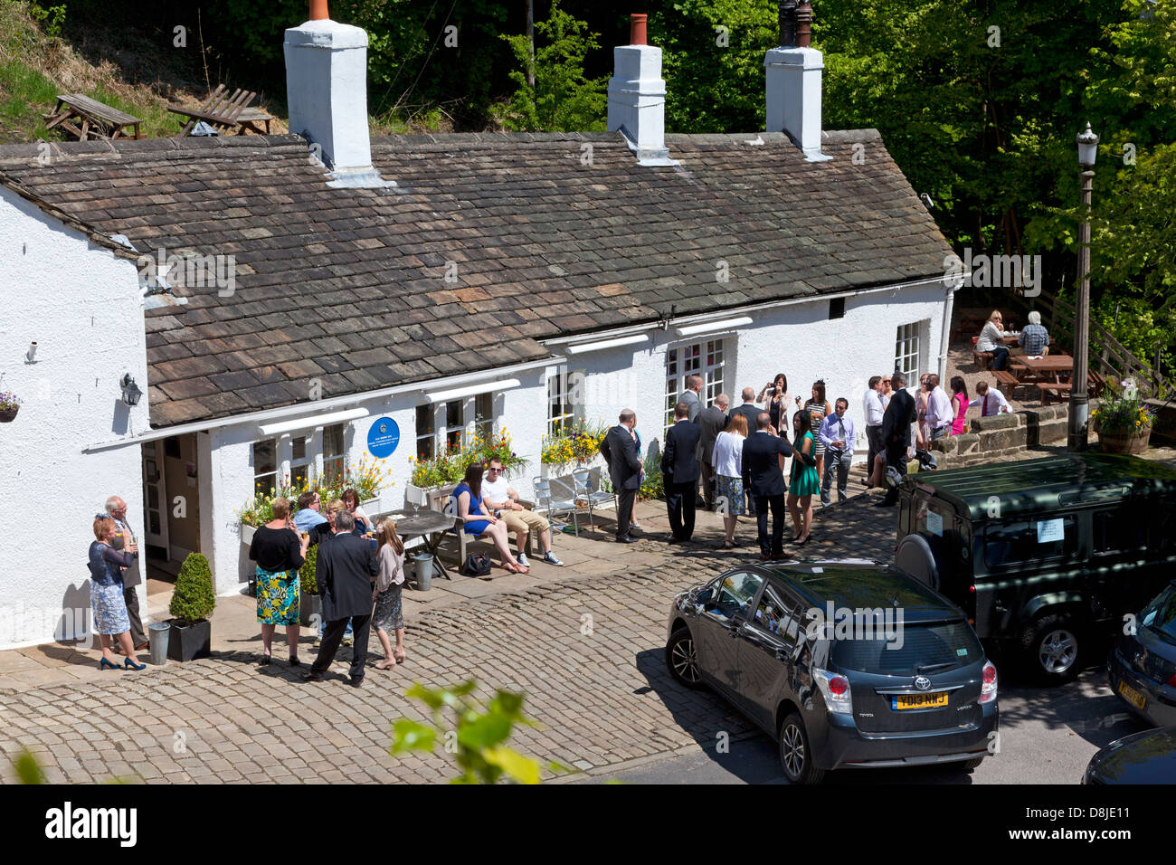 Il Ponte Vecchio Inn, Ripponden, West Yorkshire Foto Stock