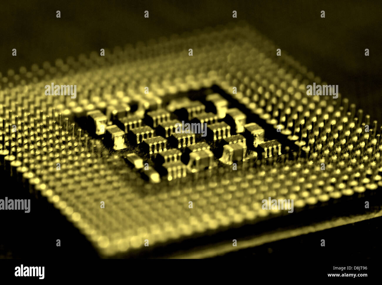 Ancora vita immagine della CPU in un immagine monotono Foto Stock