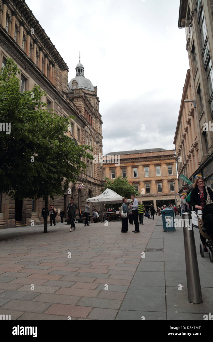 I turisti, Glasgow, Scotland, Regno Unito. Persone. Foto Stock