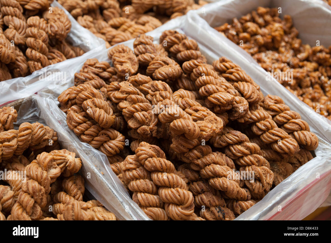 Cinese tradizionale snack, Asia cibo. Foto Stock