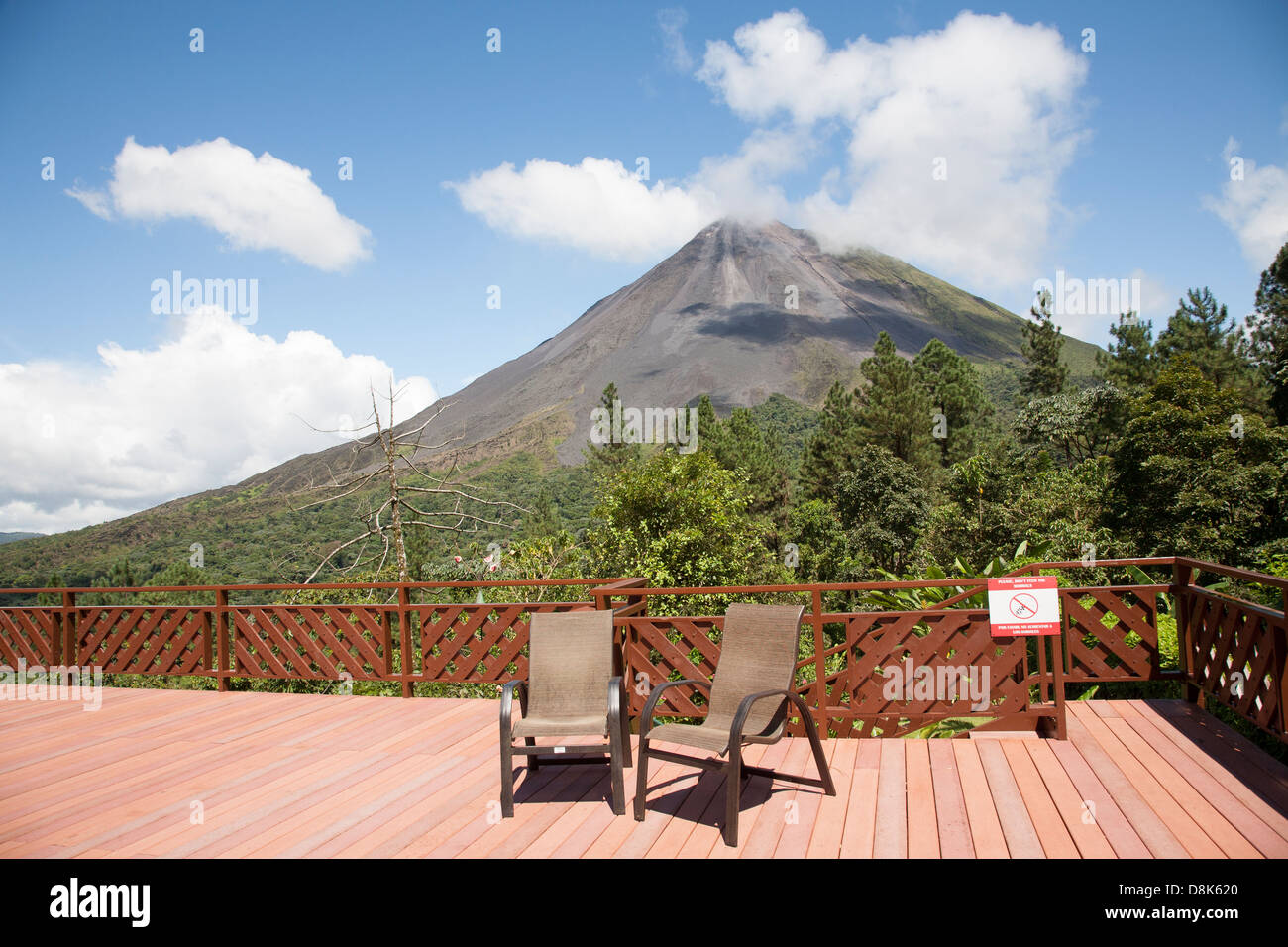 Arenal Observatory Lodge, il Vulcano Arenal, La Fortuna, Costa Rica Foto Stock