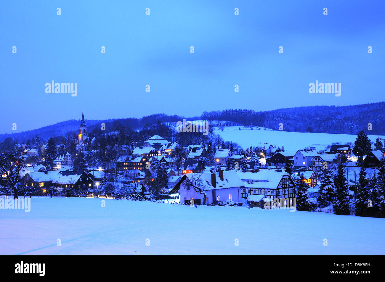 Wehrsdorf Foto Stock