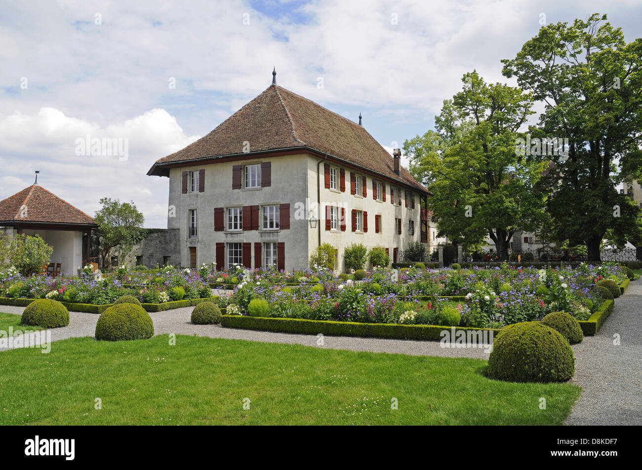 Giardino francese Foto Stock