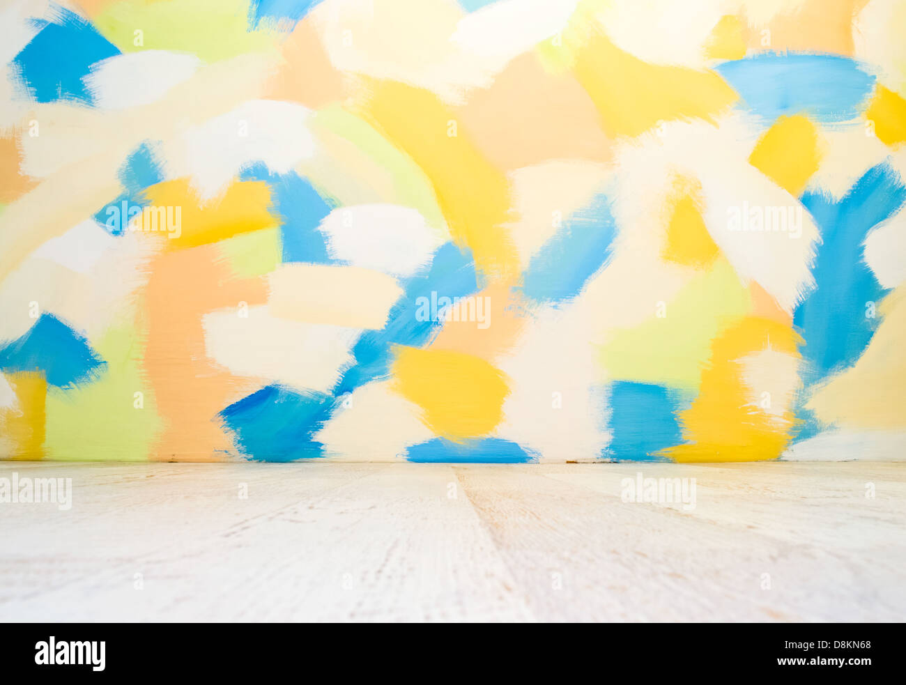 Vuoto interno a colori Foto Stock